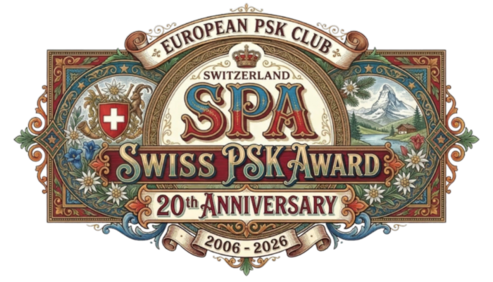 Swiss PSK Award 20th Anniversary logo